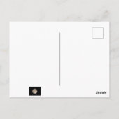 Carte Postale Pleine lune (Dos)