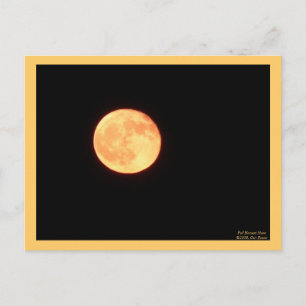 Carte postale Pleine Lune de récolte