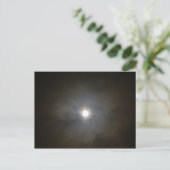 Carte Postale Pleine lune d'hiver (Debout devant)