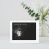Carte Postale Pleine lune et poème (Debout devant)