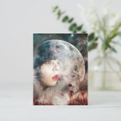 Carte Postale Pleine Lune Wolfs (Debout devant)