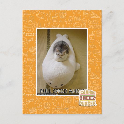 Carte Postale Pleine vitesse vers l'avant (Devant)