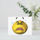 Carte Postale Pleure jaune (Debout devant)