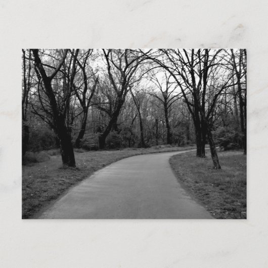 Carte Postale Plier dans le sentier (Devant)