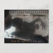 Carte Postale plier, plier la lumière pendant qu'elle vous frapp (Devant)