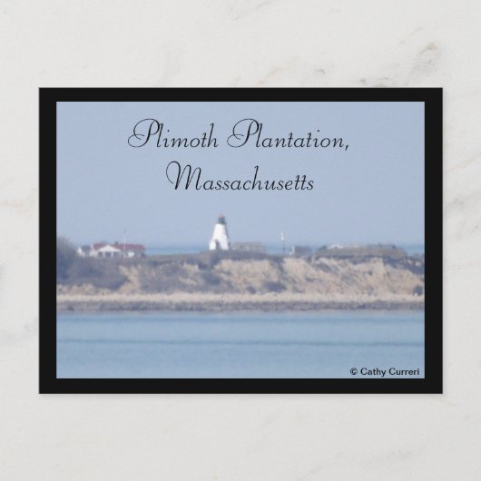 Carte Postale Plimoth Plantation, Massachusetts (Devant)