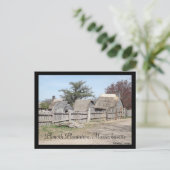 Carte Postale Plimoth Plantation, Massachusetts (Debout devant)