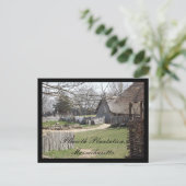 Carte Postale Plimoth Plantation, Massachusetts (Debout devant)