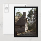 Carte Postale Plimoth Plantation, Massachusetts (Devant / Derrière)