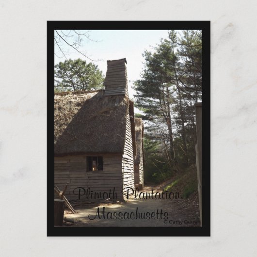Carte Postale Plimoth Plantation, Massachusetts (Devant)