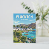 Carte Postale Plockton Écosse (Debout devant)