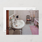 Carte Postale Plomber - Salle de bain (Devant / Derrière)