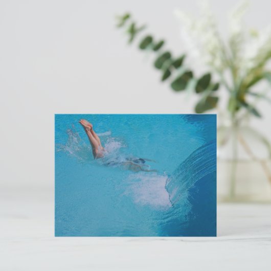 Carte Postale plongée (Debout devant)