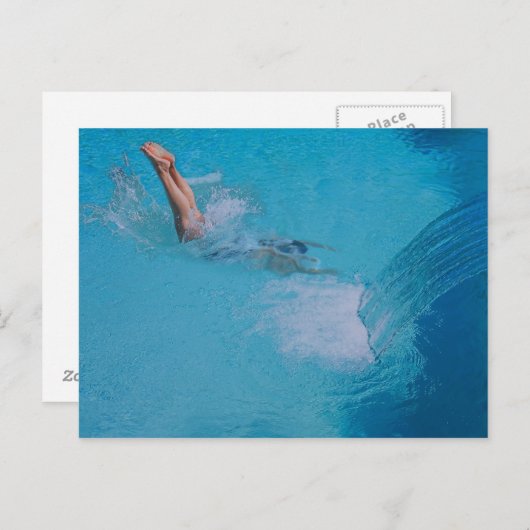 Carte Postale plongée (Devant / Derrière)