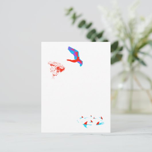 Carte Postale plongée (Debout devant)