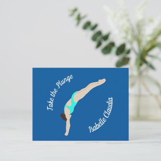 Carte Postale Plongée (Debout devant)