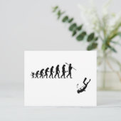 Carte Postale Plongée amusante Évolution (Debout devant)