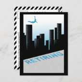 Carte Postale plongée dans la retraite (Devant / Derrière)