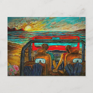 Carte Postale Plongée en apnée à Maui au poteau kilométrique 14