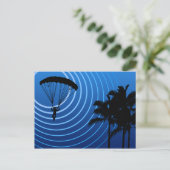 Carte Postale plongée en lune (Debout devant)