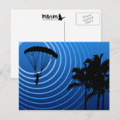 Carte Postale plongée en lune (Devant / Derrière)