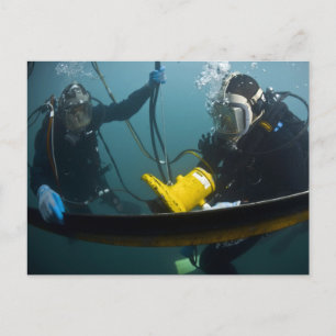 Carte Postale Plongée sous-marine