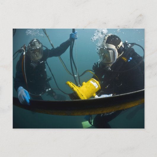 Carte Postale Plongée sous-marine (Devant)