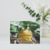 Carte Postale plonger dans le marché immobilier vendre maison gr (Debout devant)