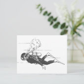 Carte Postale Plongeur (Debout devant)