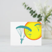 Carte Postale plongeur rétro (Debout devant)