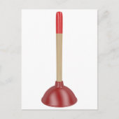 Carte Postale Plongeur rouge (Devant)