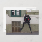 Carte Postale Plongeur Scuba (Devant / Derrière)