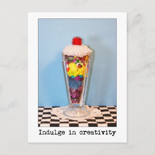 Carte Postale Plongez Dans La Photographie De Créativité (Devant)