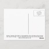 Carte Postale Plongez dans le château (Dos)