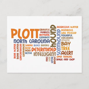 Carte Postale Plott Hound