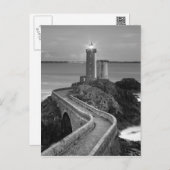 Carte Postale Plouzane noir et blanc (Devant / Derrière)