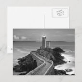 Carte Postale Plouzane noir et blanc (Devant / Derrière)