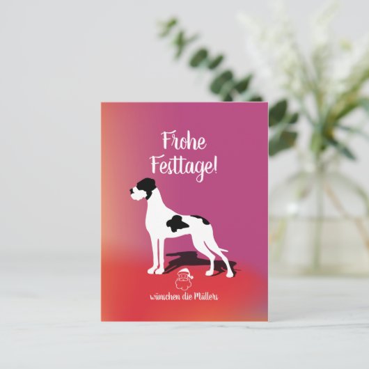 Carte Postale Plstewogge Weihnachtskarte (Debout devant)