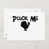 Carte Postale Pluck Me (Devant / Derrière)