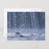 Carte Postale Pluie (Devant / Derrière)