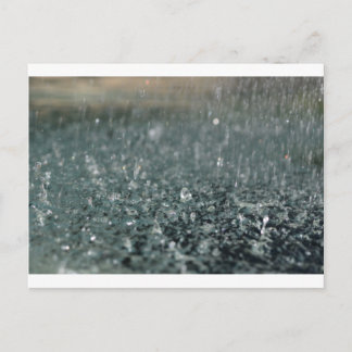 Carte Postale Pluie