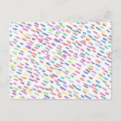 Carte Postale Pluie arc-en-ciel (Devant)