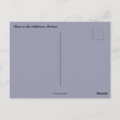 Carte Postale Pluie dans l'Altiplano Bolivie (Dos)