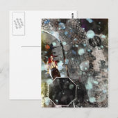 Carte Postale Pluie de couleur (Devant / Derrière)