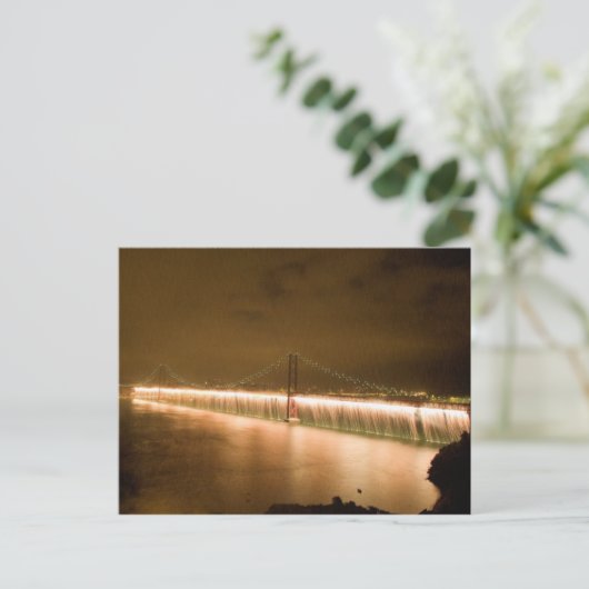 Carte Postale Pluie de feux d'artifice (Debout devant)