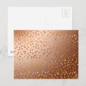 Carte Postale Pluie dorée (Devant / Derrière)