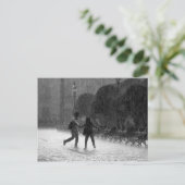 Carte Postale Pluie en chute (Debout devant)