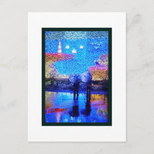 Carte Postale Pluie magique