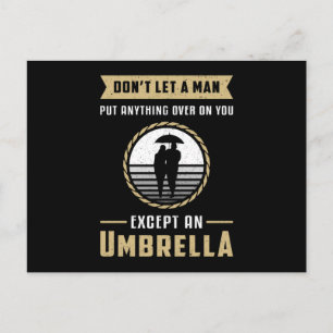 Carte Postale Pluie Nuage Météo Parapluie Raindrop Raindrop Rain