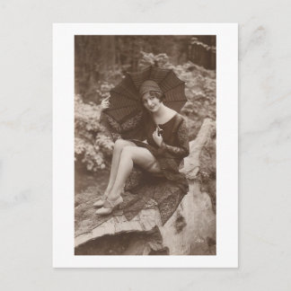 Carte Postale Pluie printanière